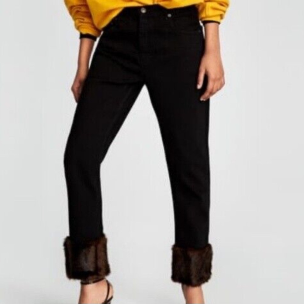 Zara Jean Faux Fur Cuff